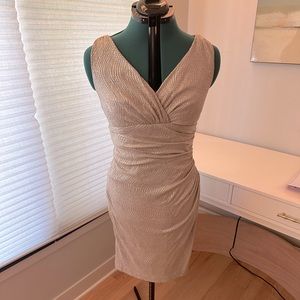 Ralph Lauren Gold Dress Size 4